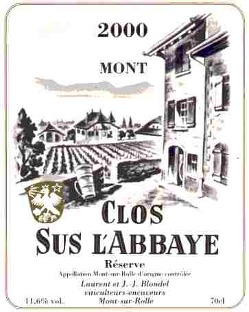 Etiquette Chasselas